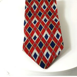 KENNETH COLE NEW YORK Geometric Print Classic Neck Tie